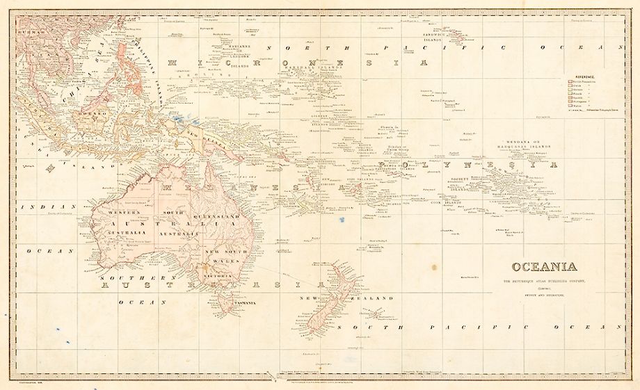 1888 Oceania by L.J. Waddington. Catalogue record.