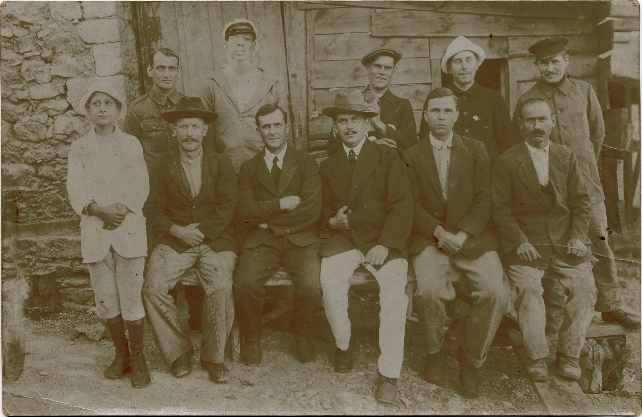 Undated postcard from Maurice Delpratt in Hadji-Kiri, Turkey, to his sister Nell (Mrs. F.L. White) in Queensland.
