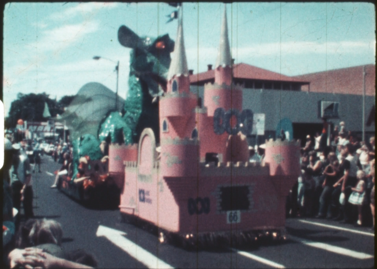 Warana Parade, Fortitude Valley, ca 1980. 