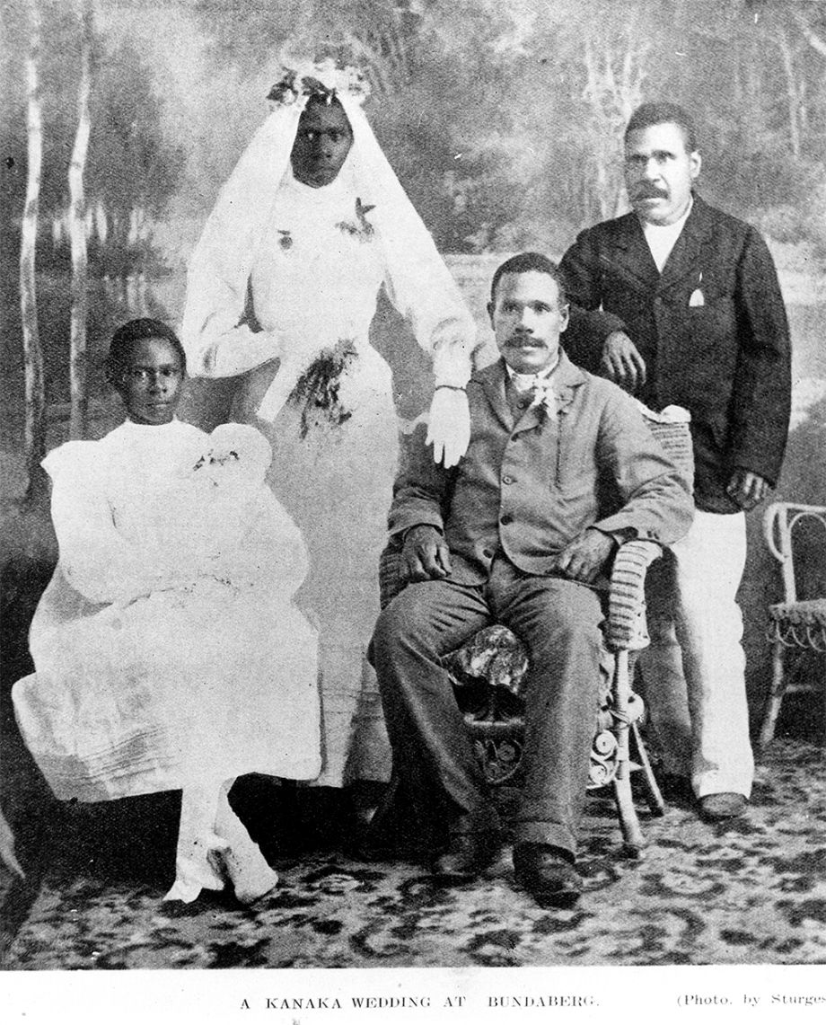 Australian South Sea Islander wedding in Bundaberg, Queensland, 1909