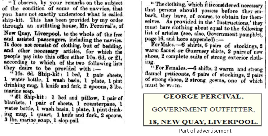 Section of a newspaper article about immigration published in The Brisbane Courier, 16 Nvoember 1866, p.3