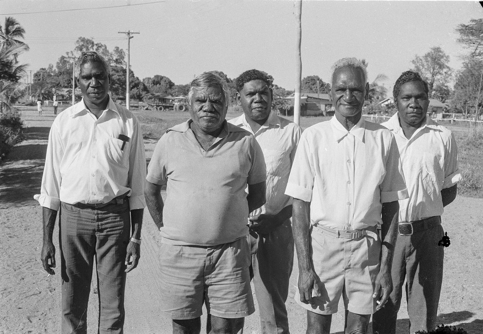 Council members, Kowanyama, July 1972 - June 1973. 
