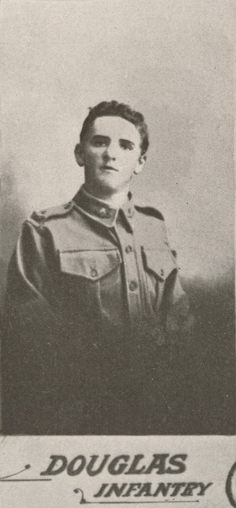 Picture of a soldier in 1915, Douglas Gordon 