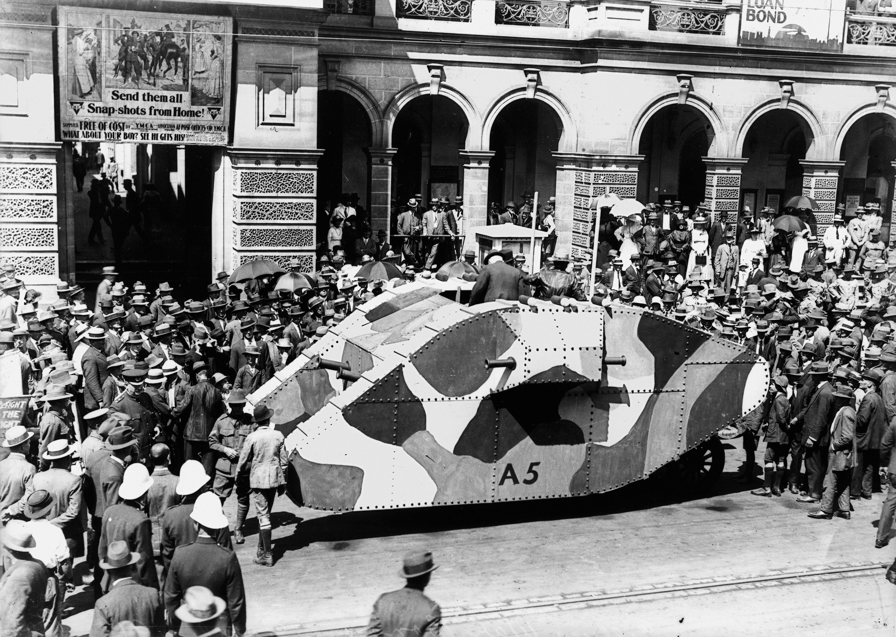 Here’s one tank you can bank on | Stories | Anzac Square