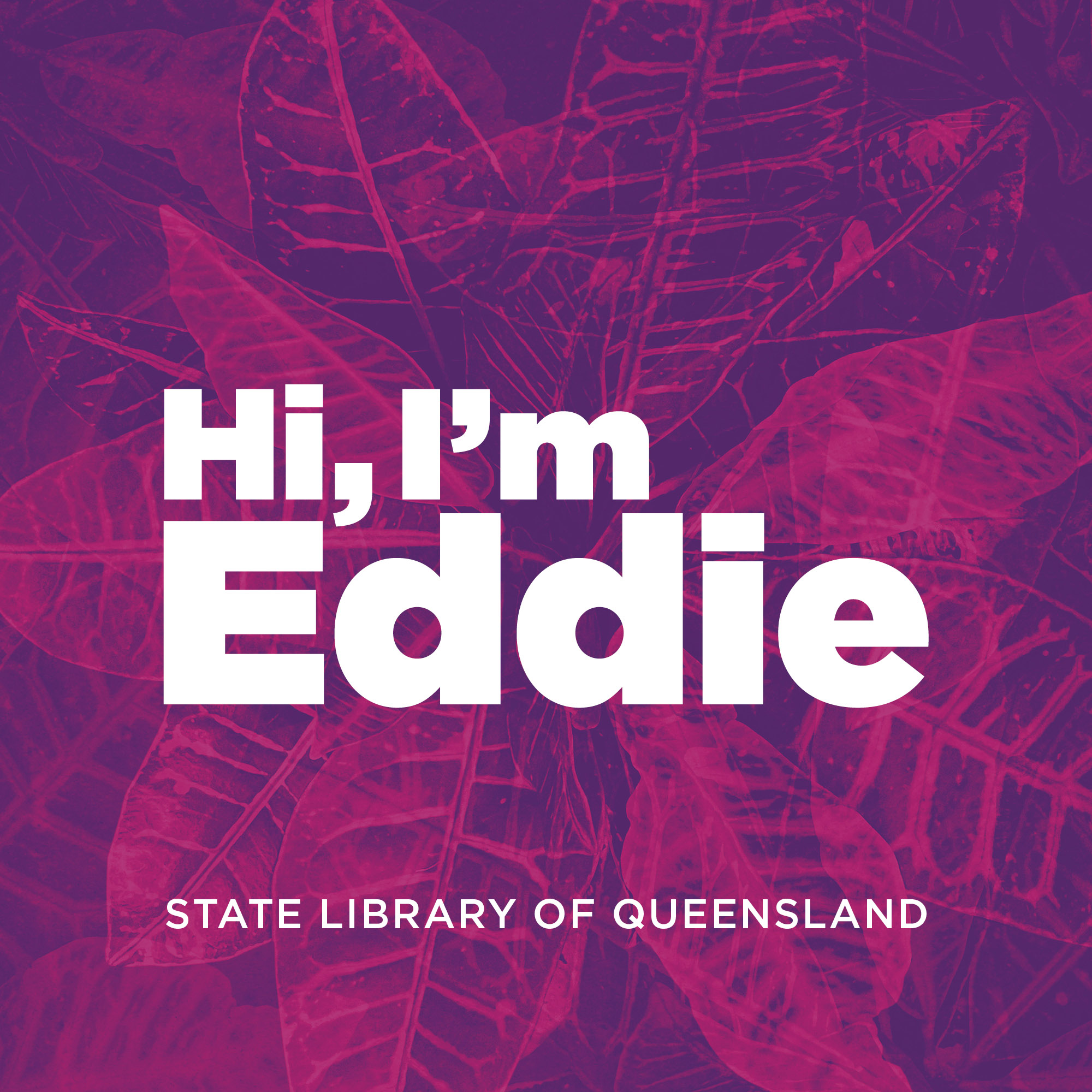 Hi, I'm Eddie pink with SL logo
