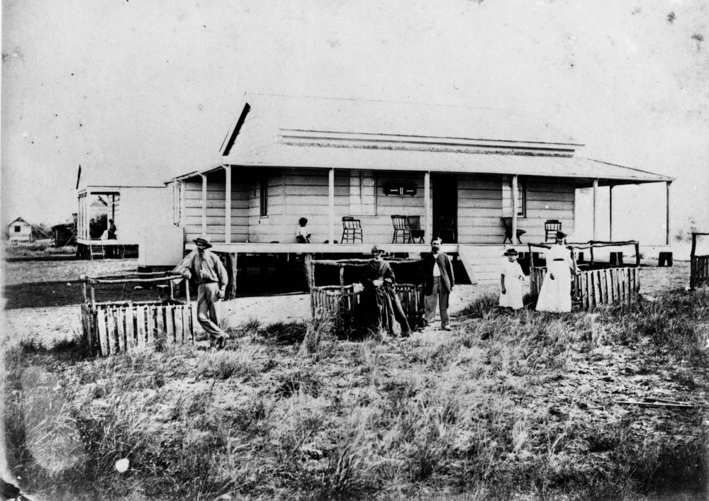 Customs House on Sweers Island, 1871
