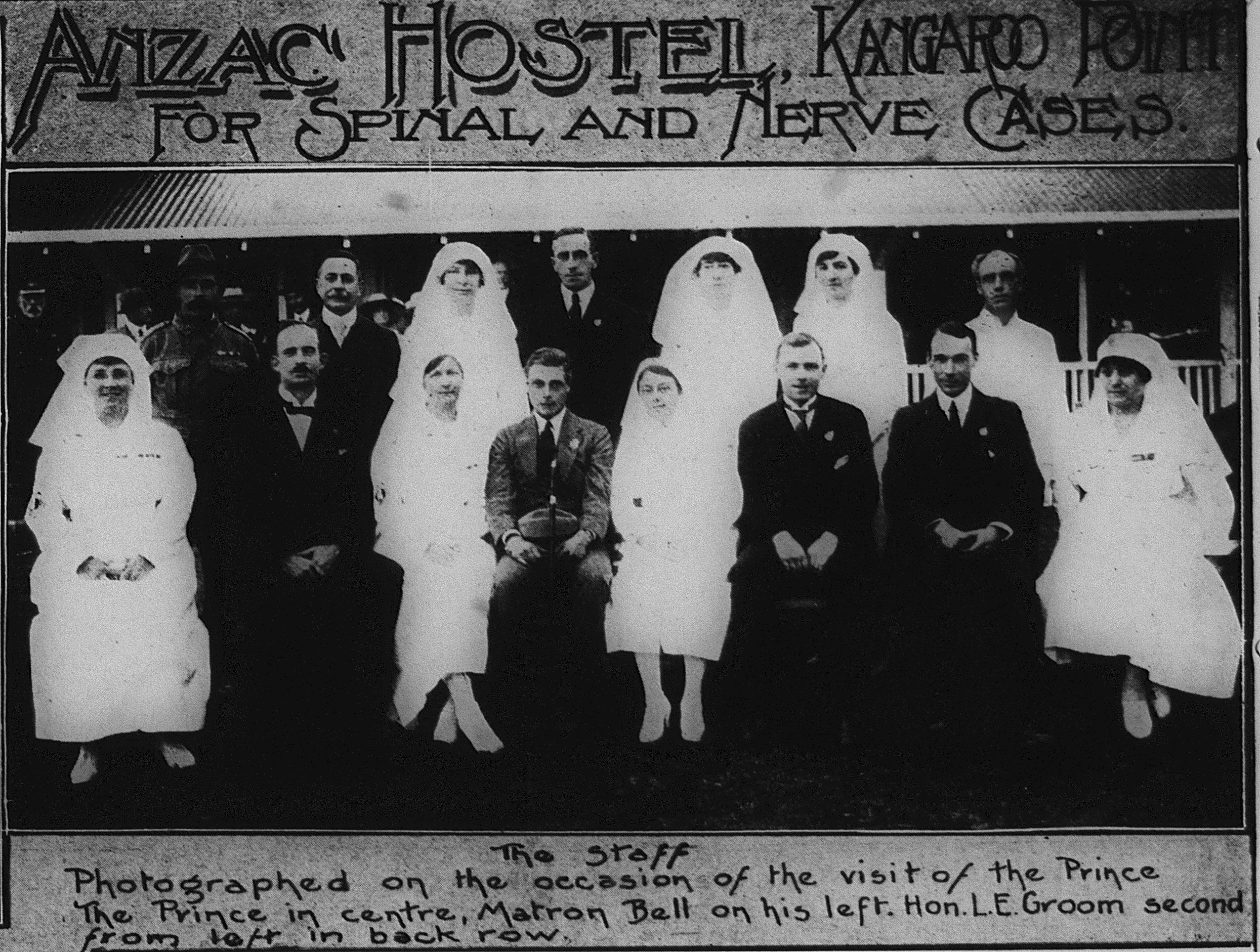 Anzac Hostel Kangaroo Point: For Spinal and Nerve Cases, The Queenslander, Sat 18 September 1920, pg. 19, National Library of Queensland. 
