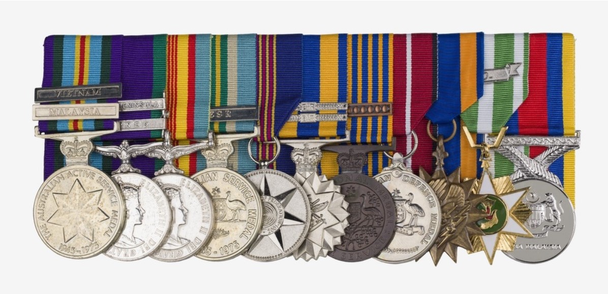 Medals and awards, 31869/2 Captain Andrew Craig RAN papers. 