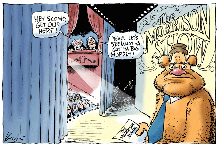 The Muppet Show by Mark Knight.