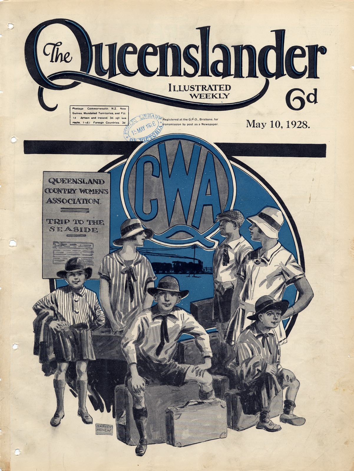 The Queenslander newspaper featuring he Country Women's Association 