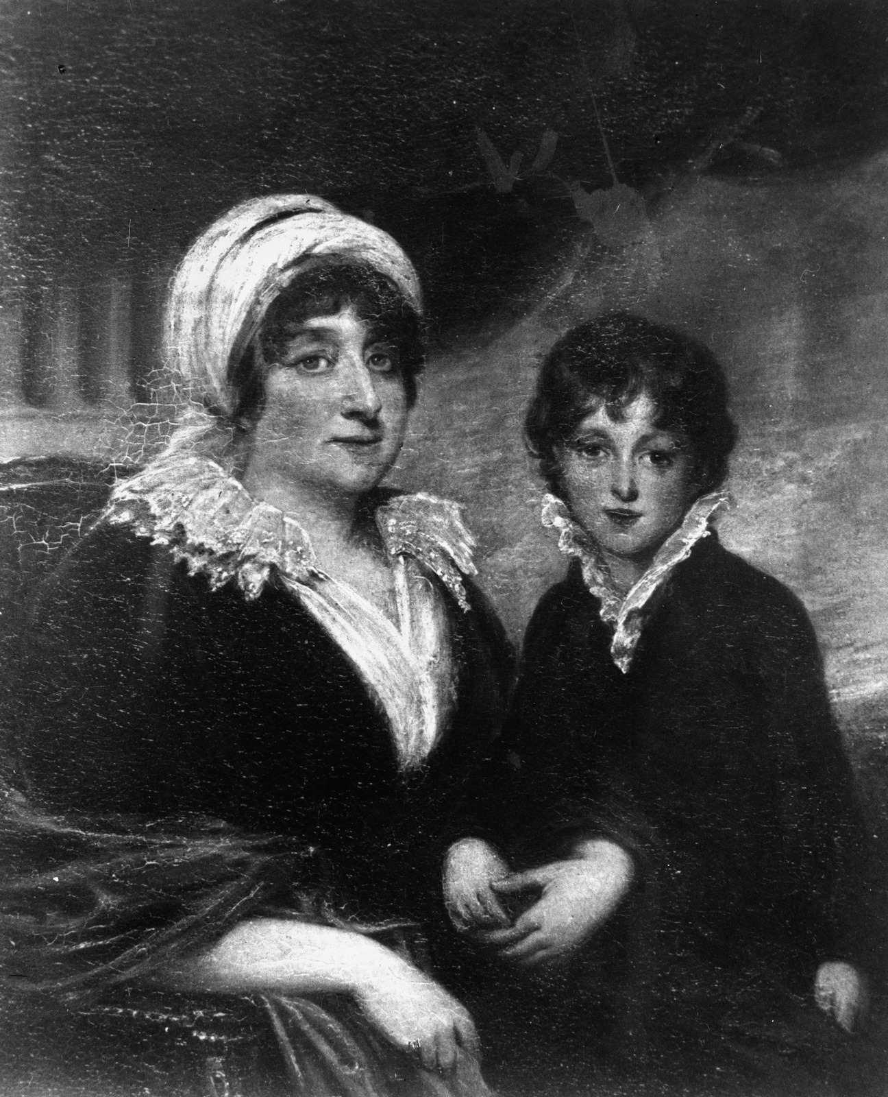  Lady Elizabeth Alicia (nee Wyndham) with her son Algernon Herbert, John Oxley Library, State Library of Queensland Neg: 60650 