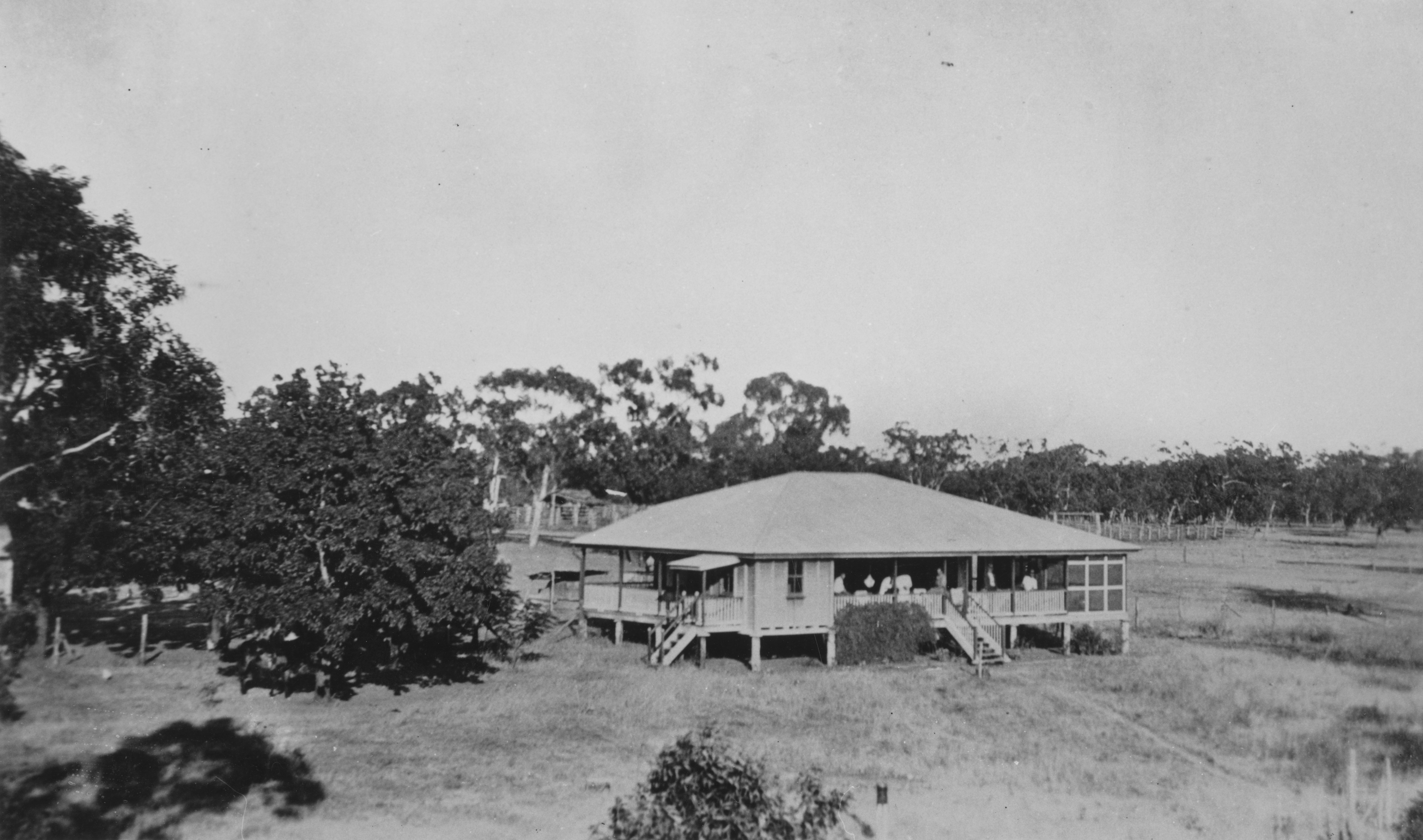 Homestead at Yacamunda Station near Bowen.