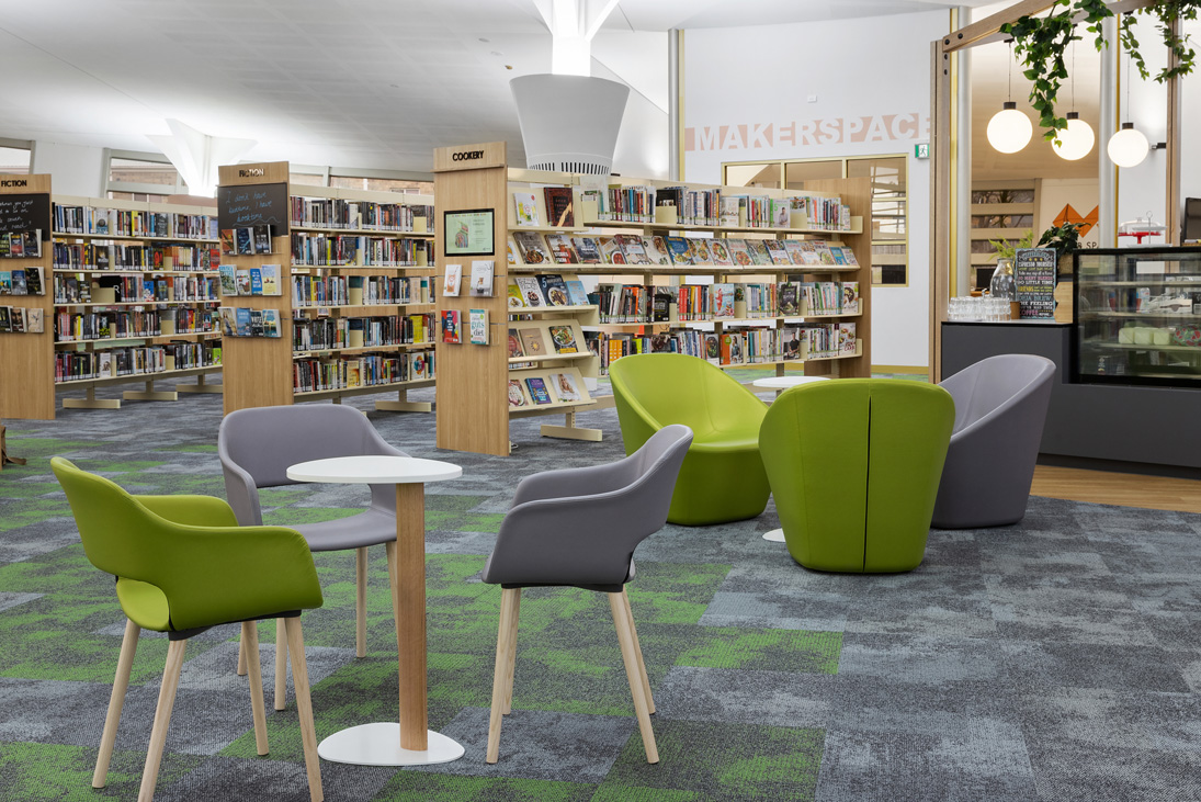 Coffee tables at Yarra public libraries