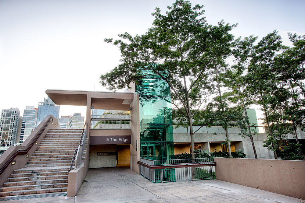 External view of The Edge at State Library of Queensland. 
