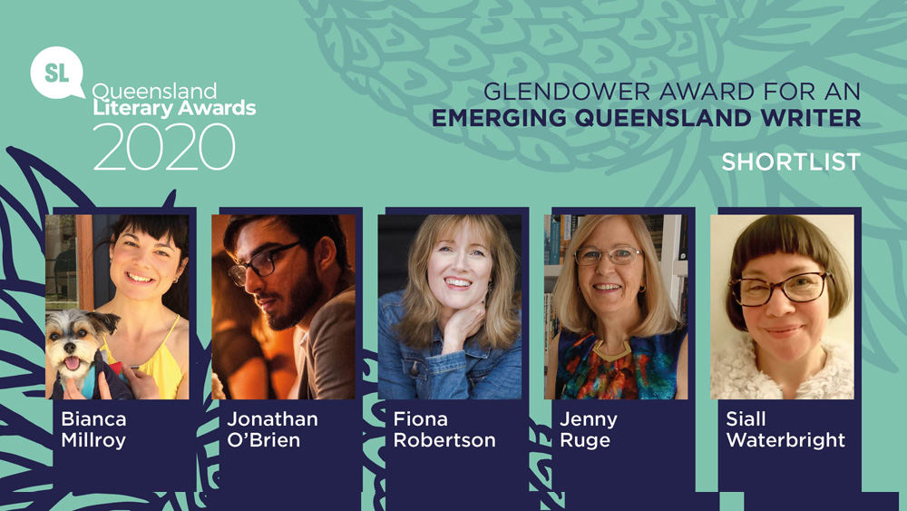 Shortlist for Glendower Award for an Emerging Queensland Writer