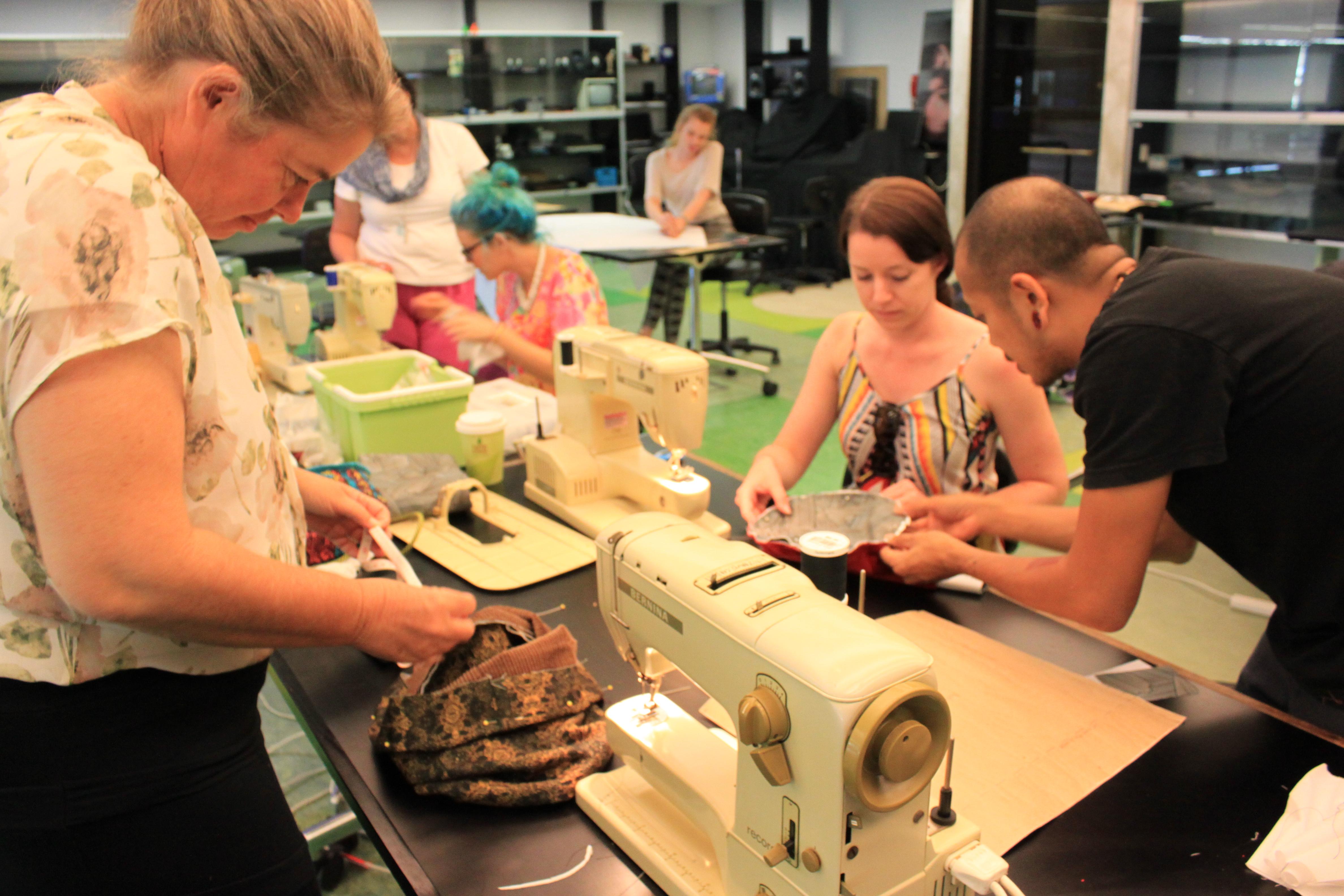 Facility Induction Sewing Machine State Library of Queensland