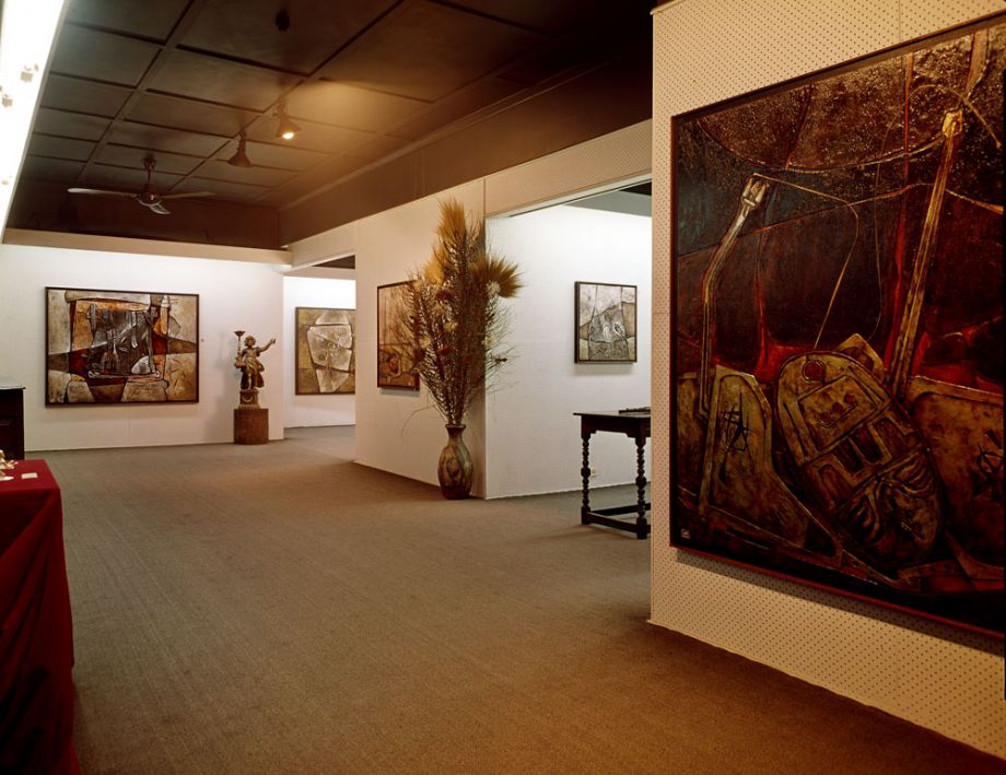 Documenta espirita exhibition of paintings by Ignacio Marmol at The Johnstone Gallery, Cintra Road, 13 July - 2 August 1969