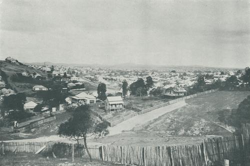 Brisbane suburb of Paddington from Enoggera Terrace, ca. 1890,  John Oxley Library, State Library of Queensland, Image No: APE-047-01-0013