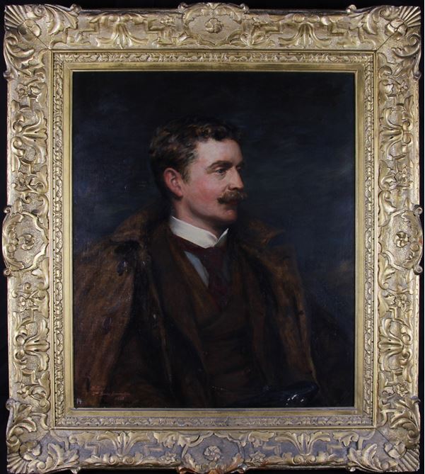 Charles Wallace Alexander Napier Cochrane- Baillie, 2nd Baron Lamington G.C.M.G, 1895. Robert Duddingston Herdman (1863-1922). Oil on canvas, 74.5 cm x 62 cm. John Oxley Library, SLQ. ACC 29900