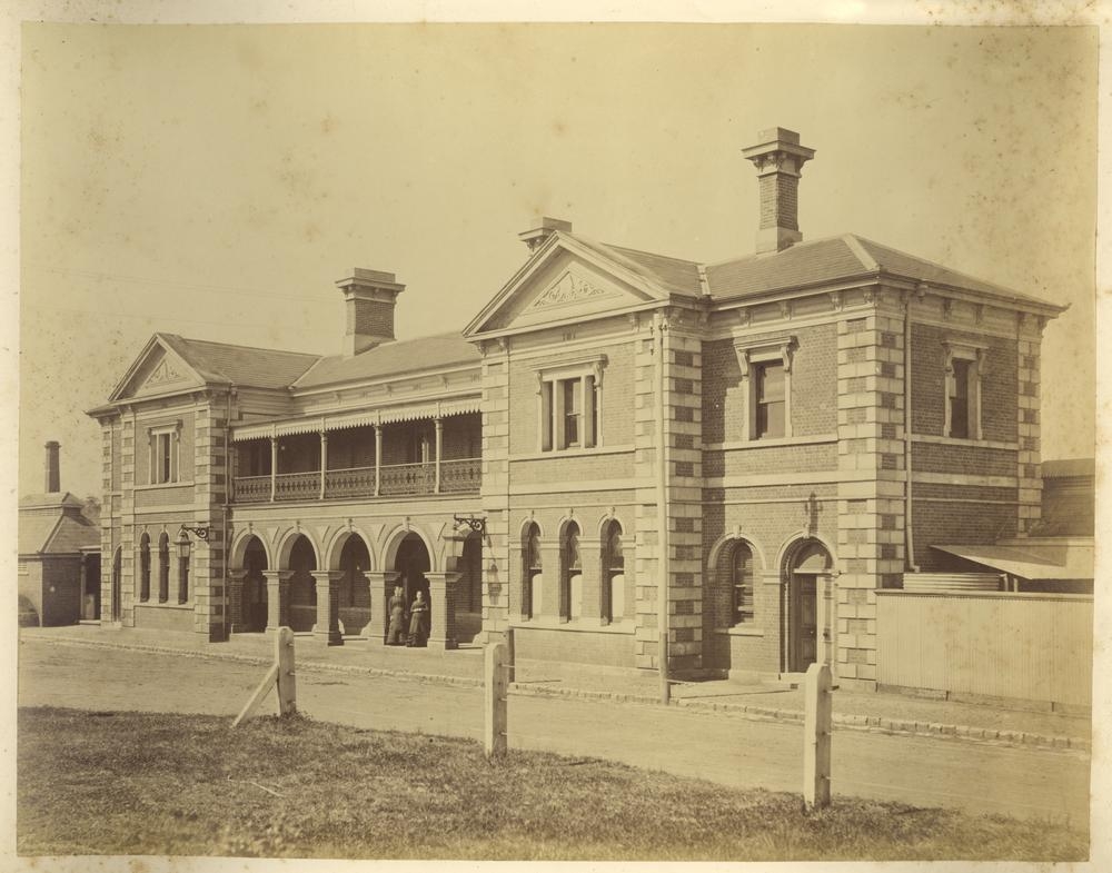 Toowoomba Railway Station, 1882. 