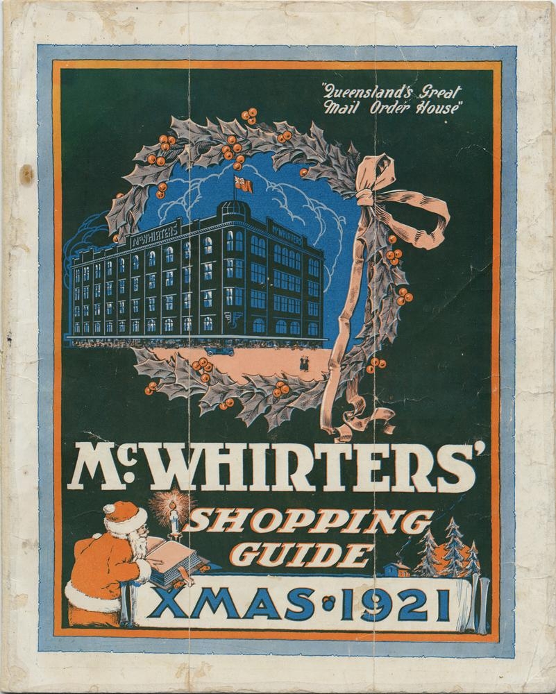 McWhirters' shopping guide, Christmas 1921.