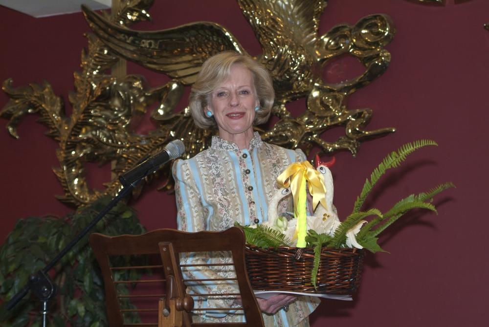 Queensland Governor Quentin Bryce at the King of Kings restaurant, Fortitude Valley, 2005. 