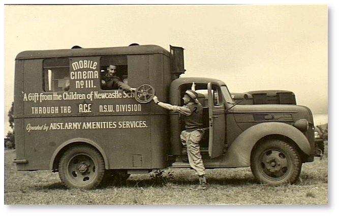 Mobile Cinema Unit 111, Australian Army Amenities Service