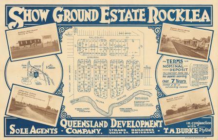 Real estate map for Show Ground Estate, Rocklea
