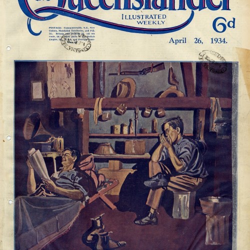 5.	Illustrated front cover from The Queenslander, April 26, 1934