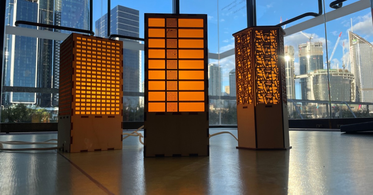 Lamps inspired by iconic Brisbane buildings State Library Of Queensland