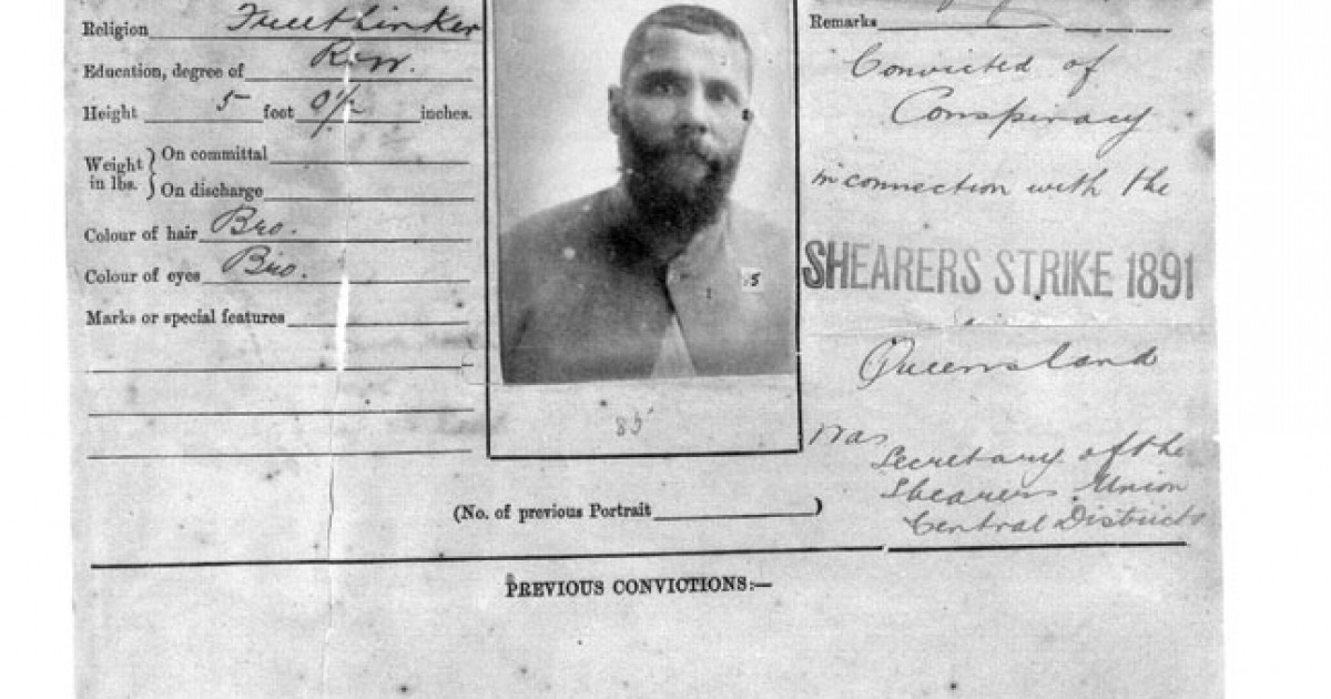 Shearers’ Strike 1891 State Library Of Queensland