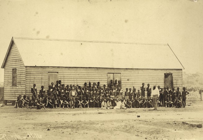 Australian South Sea Islanders photographed at Bingera Sugar Plantation, n.d.
