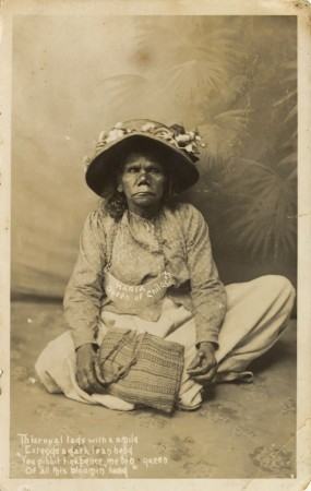 Maria, Queen of Childers, Queensland, ca. 1908.