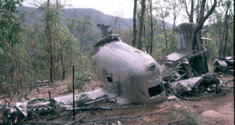 B-24D Liberator “Beautiful Betsy” crash site
