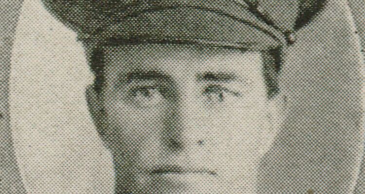 George Ernest Jacques, one of the soldiers photographed in The Queenslander Pictorial, supplement to The Queenslander, 1916. Brisbane: John Oxley Library, State Library of Queensland. 