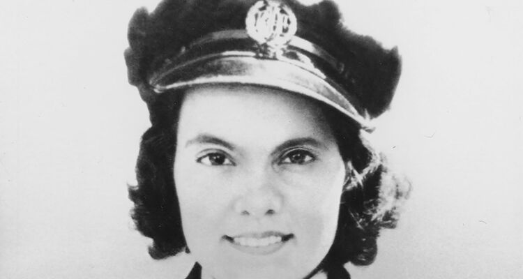 Oodgeroo Noonuccal in full Australian Women's Army Service uniform