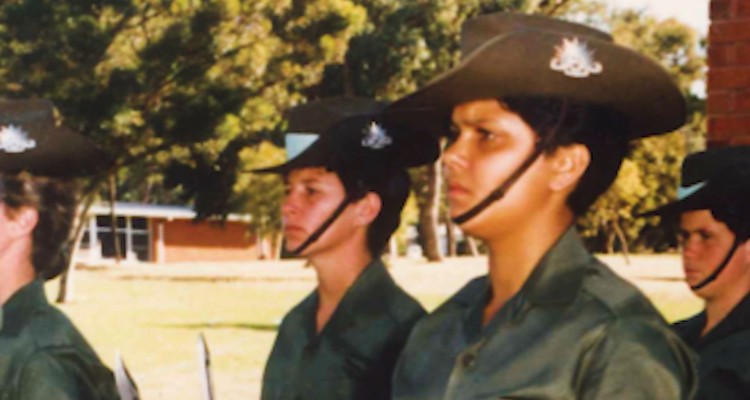 Lorraine Hatton at muster