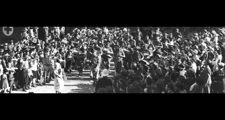 Army procession