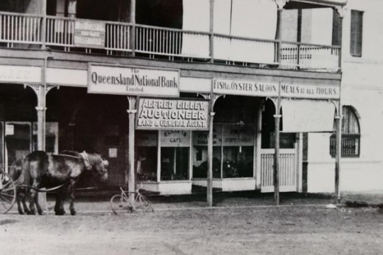 Café in Kingaroy, Queensland. ca.1916