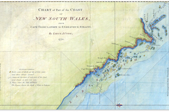 Cook's chart of NSW