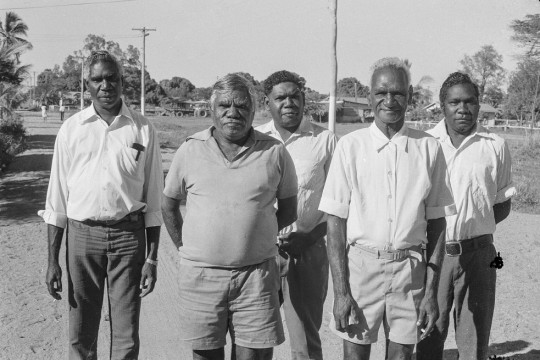 Council members, Kowanyama, July 1972 - June 1973.
