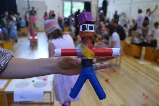 Children's workshop, Tape it, Briony Barr 2023