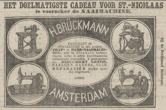 Advertisement for H. Bruckmann, Amsterdam