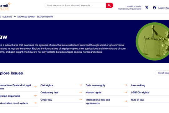 Informit Explore Law