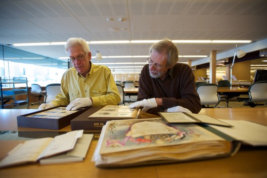 Researchers in the John Oxley Library