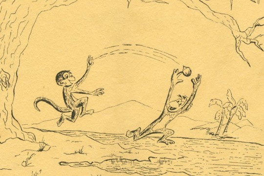 Monkey Walngkanga (Monkey in the Bog) book cover written by Dr. Paul White.
