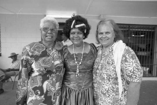 Members of the Cherbourg Golden Oldies, Queensland, 2001
