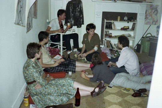People at a party 1979