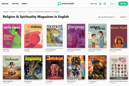 Pressreader religion
