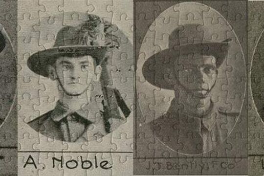 Finding our Anzacs puzzle